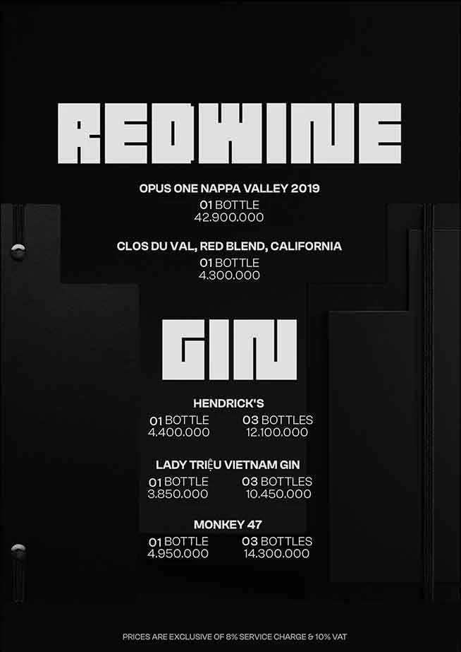Menu page